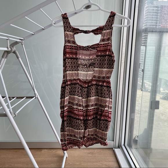 Open back boho mini dress - Picture 4 of 4